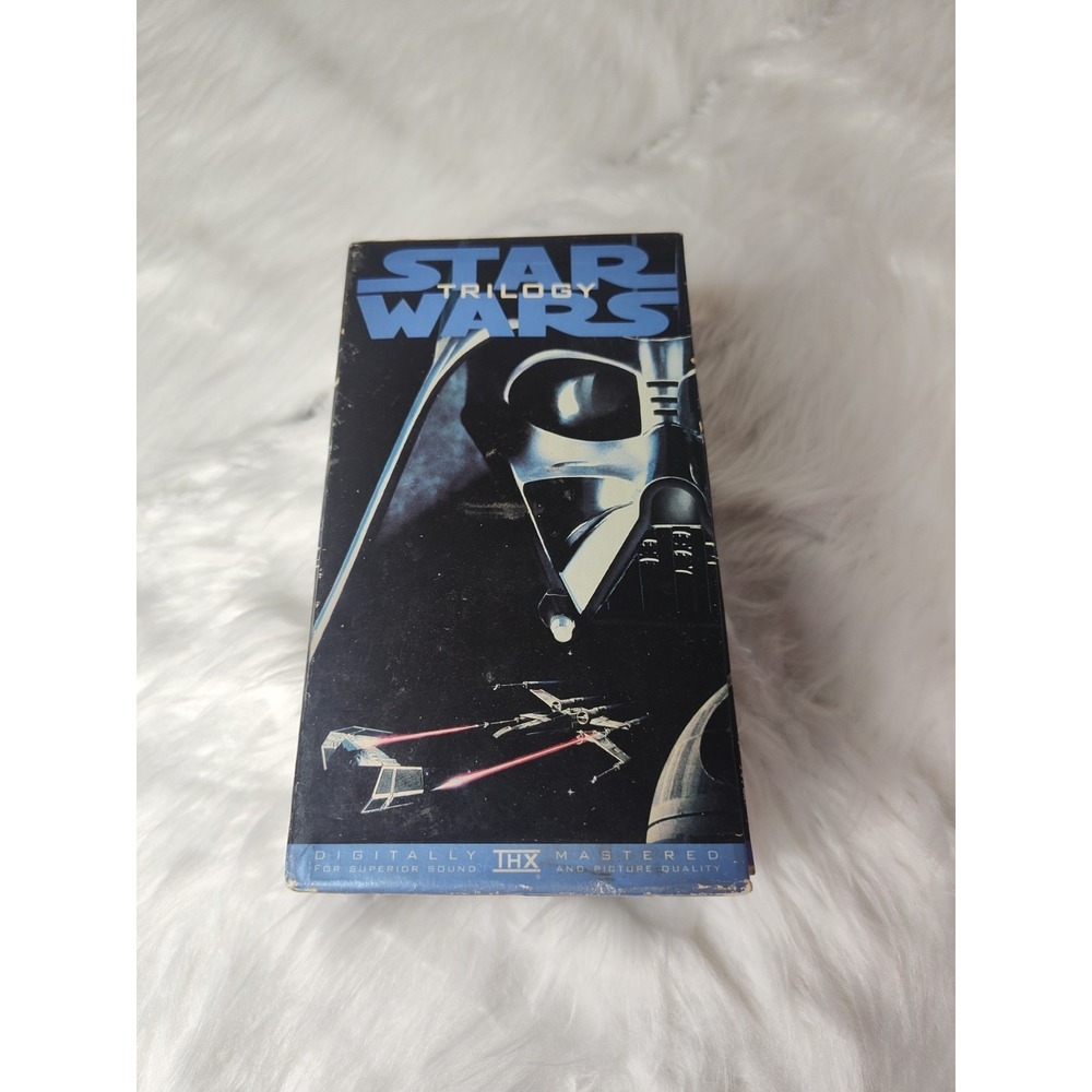 STAR WARS TRILOGY VHS Box Set 3 Tapes 1995 Edition‎ Original THX Version